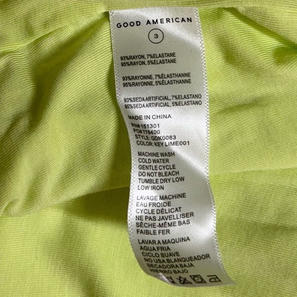 Good American Open Back Midi Dress - Picture 6 of 10